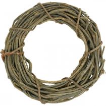 Grinalda decorativa feita de ramos naturais de Ø40cm grinalda natural