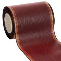 Itens Fita guirlanda Bordeaux Moiré Fita decorativa 125mm
