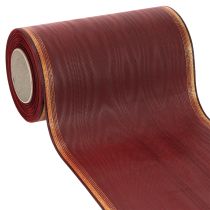 Itens Fita decorativa em formato de coroa de louros com borda dourada, 175 mm,