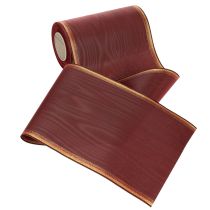 Itens Fita decorativa em formato de coroa de louros com borda dourada, 175 mm,