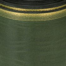 Itens Fita decorativa para guirlanda em moiré verde escuro, 100 mm, fita de tafetá.