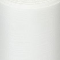 Itens Fita branca para coroa de flores em funerais, 175 mm de largura, 25 m de comprimento, fita de acetato de alta qualidade.