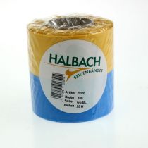 Itens Fita de guirlanda em moiré azul e amarelo, 100 mm, fita nacional, fita de clube, fita decorativa, fita festiva de luto, acetato