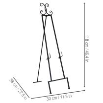 Itens Suporte decorativo para guirlanda com base estável, perfeito como acessório versátil, 118 cm