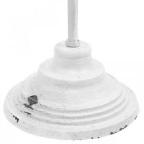 Itens Suporte para guirlandas branco shabby chic 1 gancho H76cm