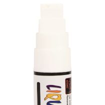 Itens Marcador de giz caneta de giz branco solúvel em água 15mm 1x