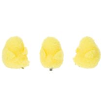 Itens Pintinhos decorativos, perfeitos para as celebrações de Páscoa na sala de estar ou no jardim, 7 cm, 6 peças