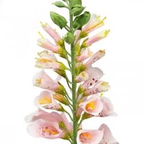 Flor artificial flor do prado flor de seda rosa em uma haste H90cm