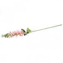 Itens Flor artificial de prado dedaleira flor de seda rosa 90cm