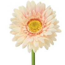 Itens Flores artificiais Gérbera Damasco 47cm