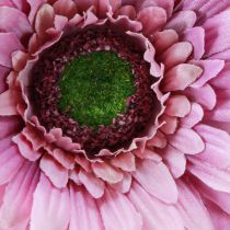 Itens Flores Artificiais Gerbera Jardim Flores Artificiais Roxas 47cm