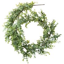 Itens Guirlanda artificial de eucalipto guirlanda decorativa verde 150cm