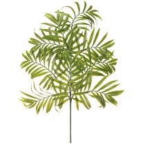 Itens Frondes de palmeira artificiais Plantas verdes artificiais 56 cm 3 unidades