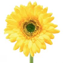 Itens Flores Artificiais Gerbera Sol Amarelo Flor de Jardim 47cm