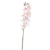 Orquídea Artificial Rosa Phalaenopsis Real Touch 58cm