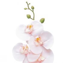 Itens Orquídea Artificial Rosa Phalaenopsis Real Touch 83cm