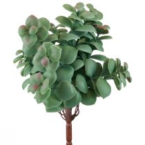 Plantas artificiais de eucalipto artificial para colar 18 cm 4 unidades