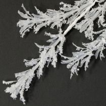 Itens Decoração artificial de galhos de inverno, decoração de inverno geada, branco 124cm