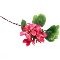Itens Ramo de orquídea artificial Bauhinia Rosa planta artificial 62cm