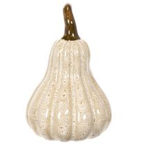 Itens Abóbora decorativa de cerâmica, decoração de mesa outonal, 12 cm