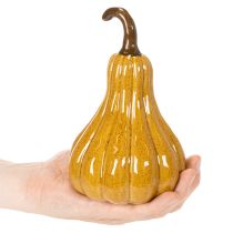 Itens Abóbora decorativa para decoração de mesa no Halloween, 18 cm