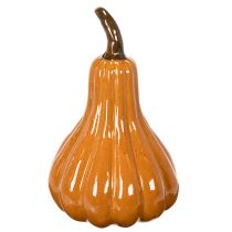 Itens Decoração de mesa de abóbora de cerâmica para o outono, 26 cm
