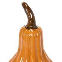 Itens Decoração de mesa de abóbora de cerâmica para o outono, 26 cm