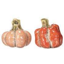 Itens Conjunto de Abóboras: Abóboras decorativas pequenas para decoração de outono, 5 cm, 3 peças