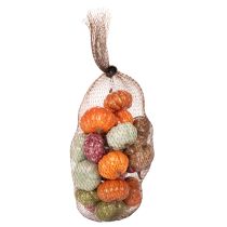 Itens Conjunto de Mini Abóboras Decorativas, Decorações de Outono e Halloween, Cores Sortidas, 4cm, 24 Peças