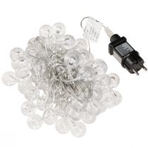 Itens Bola de luzes de fada cereja exterior branco frio 60 LED 900cm