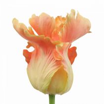 Itens Flor artificial, papagaio tulipa laranja, flor de primavera 63cm