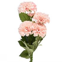 Itens Flores artificiais dálias decorativas rosa artificial 50cm