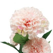 Itens Flores artificiais dálias decorativas rosa artificial 50cm