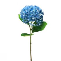 Itens Decoração de flores artificiais hortênsia artificial azul 69cm