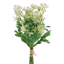Itens Flores artificiais decoração buquê de flores artificiais Jasmin Bellis artificial 30cm