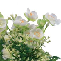 Itens Flores artificiais decoração buquê de flores artificiais Jasmin Bellis artificial 30cm