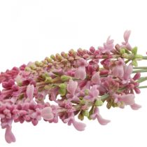 Itens Flores artificiais, decoração lavanda, ramo de lavanda roxa 45cm 3 unid.