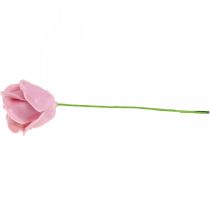Itens Rosas artificiais rosas de cera rosa rosas decorativas cera Ø6cm 18 un