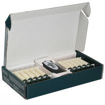 Itens Velas de árvore LED bateria brilho remoto 10 LED Alt.10cm