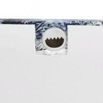 Itens Parque paisagístico de inverno com quadro LED com lanternas Mural LED 58x38cm