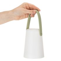 Itens Luminária com alça, luz LED portátil para uso interno e externo, 22 cm, 3 peças