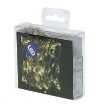 Itens Luzes de fadas LED 20 luzes internas 2m branco quente temporizador operado por bateria 6 peças