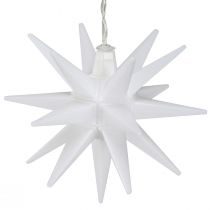 Itens Estrela LED externa bateria estrela de luz branca Ø12cm Alt.66cm