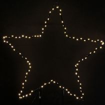 Itens Estrela LED de pé 150 Micro LED branco quente metal Ø58cm