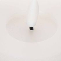 Itens Vela LED XL Tealight Branca de Cera Real com Temporizador, Luz Branca Quente, 6cm, 2 unidades