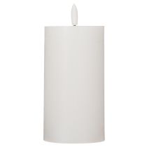 Itens Vela de pilar LED, com efeito de chama tremulante e temporizador, Ø7cm, 16cm
