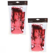 Itens Decoração de porta glamorosa com enfeites brilhantes para festas e comemorações.