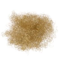 Itens Tinsel dourado encaracolado premium 50g