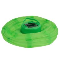 Itens Lampion LED com solar 20cm verde