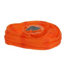 Itens Lampion LED com solar 20cm laranja
